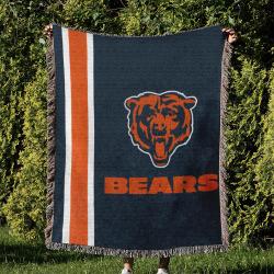 NFL Chicago Bears Football Team Woven Tapestry Blanket Amazing Gift For Fans And Friends Home Decor CBW24