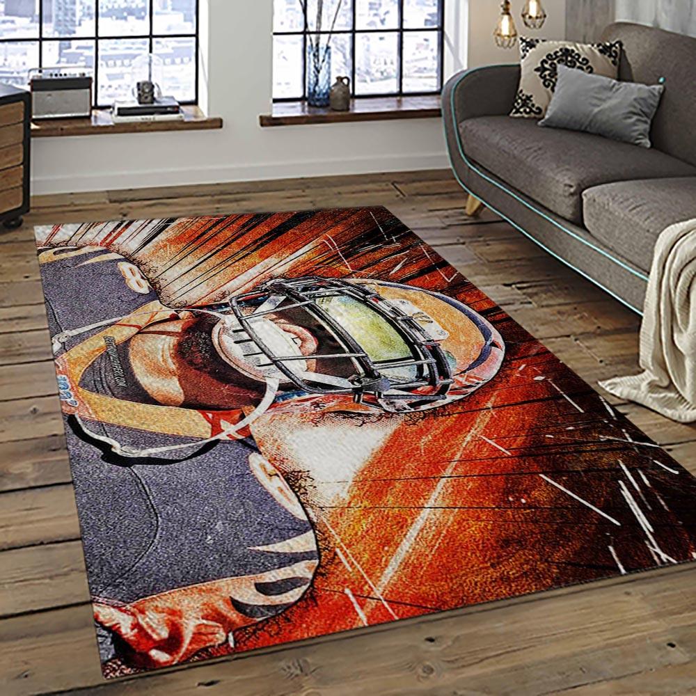 NFL Cincinnati Bengals Football Team Logo Sport Carpet Area Rug Who Dey Nation Gift For Friends CNNS38
