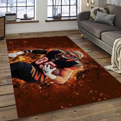 NFL Cincinnati Bengals Football Team Logo Sport Carpet Area Rug Who Dey Nation Gift For Friends CNNS41