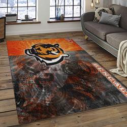 NFL Cincinnati Bengals Football Team Logo Sport Carpet Area Rug Who Dey Nation Gift For Friends CNNS46