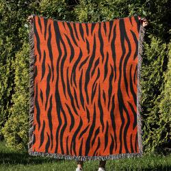 NFL Cincinnati Bengals Football Team Woven Tapestry Blanket Amazing Gift For Fans And Friends Home Decor CBW11