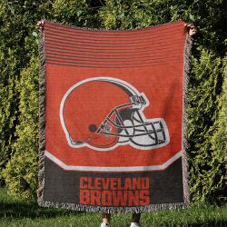NFL Cleveland Browns Football Team Woven Tapestry Blanket Amazing Gift For Fans And Friends Home Decor CBW21