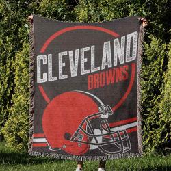 NFL Cleveland Browns Football Team Woven Tapestry Blanket Amazing Gift For Fans And Friends Home Decor CBW28