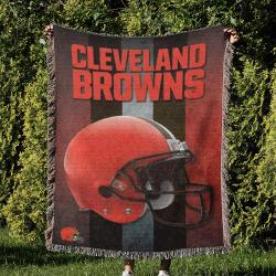 NFL Cleveland Browns Football Team Woven Tapestry Blanket Amazing Gift For Fans And Friends Home Decor CBW3