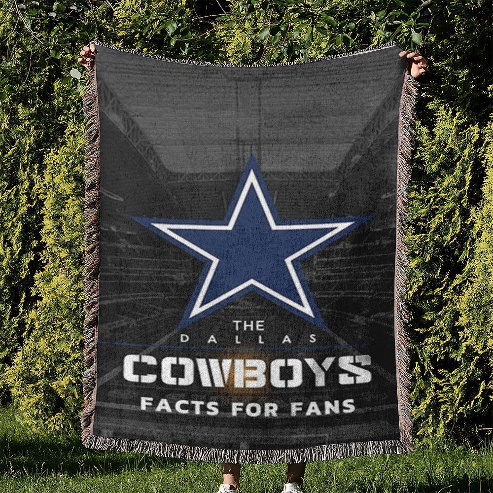 NFL Dallas Cowboy Football Team Woven Tapestry Blanket Amazing Gift For Fans And Friends Home Decor DBW18