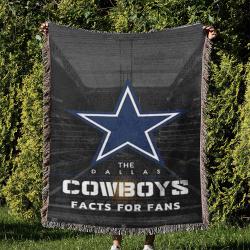 NFL Dallas Cowboy Football Team Woven Tapestry Blanket Amazing Gift For Fans And Friends Home Decor DBW18