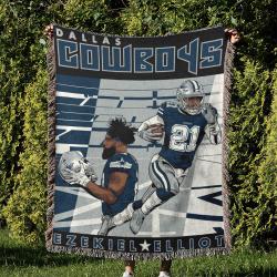 NFL Dallas Cowboy Football Team Woven Tapestry Blanket Amazing Gift For Fans And Friends Home Decor DBW2