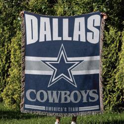 NFL Dallas Cowboy Football Team Woven Tapestry Blanket Amazing Gift For Fans And Friends Home Decor DBW21