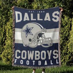 NFL Dallas Cowboy Football Team Woven Tapestry Blanket Amazing Gift For Fans And Friends Home Decor DBW34