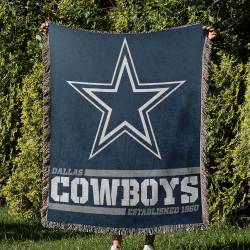 NFL Dallas Cowboy Football Team Woven Tapestry Blanket Amazing Gift For Fans And Friends Home Decor DBW39