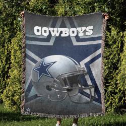 NFL Dallas Cowboy Football Team Woven Tapestry Blanket Amazing Gift For Fans And Friends Home Decor DBW4