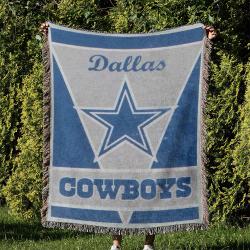 NFL Dallas Cowboy Football Team Woven Tapestry Blanket Amazing Gift For Fans And Friends Home Decor DBW7