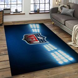 NFL Football League Logo Retangle Carpet Area Rug Home Decor Best Gift For Fan And Friends NF14