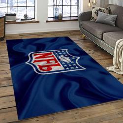 NFL Football League Logo Retangle Carpet Area Rug Home Decor Best Gift For Fan And Friends NF18