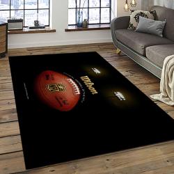 NFL Football League Logo Retangle Carpet Area Rug Home Decor Best Gift For Fan And Friends NF4