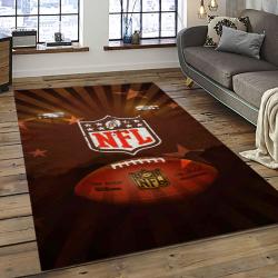 NFL Football League Logo Retangle Carpet Area Rug Home Decor Best Gift For Fan And Friends NF9