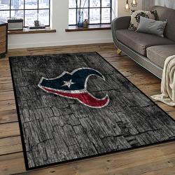 NFL Houston Texans Football Team Logo Sport Carpet Area Rug Home Decor Best Gift For Friends HT45