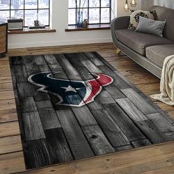 NFL Houston Texans Football Team Logo Sport Carpet Area Rug Home Decor Best Gift For Friends HT51