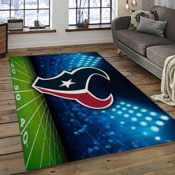 NFL Houston Texans Football Team Logo Sport Carpet Area Rug Home Decor Best Gift For Friends HT59
