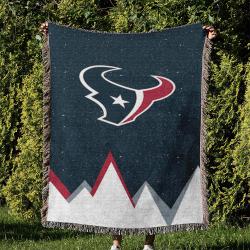 NFL Houston Texans Football Team Woven Tapestry Blanket Amazing Gift For Fans And Friends Home Decor HTW11