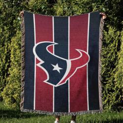 NFL Houston Texans Football Team Woven Tapestry Blanket Amazing Gift For Fans And Friends Home Decor HTW17