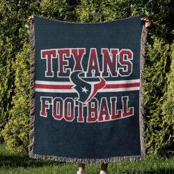 NFL Houston Texans Football Team Woven Tapestry Blanket Amazing Gift For Fans And Friends Home Decor HTW25
