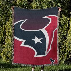 NFL Houston Texans Football Team Woven Tapestry Blanket Amazing Gift For Fans And Friends Home Decor HTW28