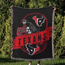 NFL Houston Texans Football Team Woven Tapestry Blanket Amazing Gift For Fans And Friends Home Decor HTW29