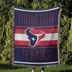 NFL Houston Texans Football Team Woven Tapestry Blanket Amazing Gift For Fans And Friends Home Decor HTW40