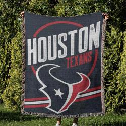 NFL Houston Texans Football Team Woven Tapestry Blanket Amazing Gift For Fans And Friends Home Decor HTW41