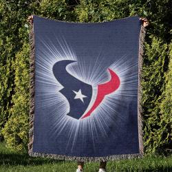 NFL Houston Texans Football Team Woven Tapestry Blanket Amazing Gift For Fans And Friends Home Decor HTW5