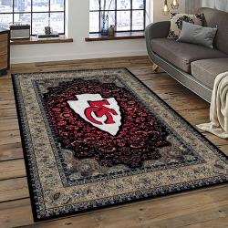 NFL Kansas City Chiefs Football Team Logo Sport Carpet Area Rug Home Decor Best Gift For Friends KSCC67
