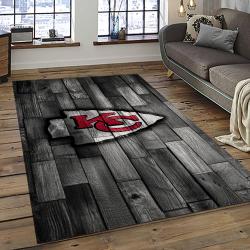 NFL Kansas City Chiefs Football Team Logo Sport Carpet Area Rug Home Decor Best Gift For Friends KSCC75