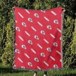 NFL Kansas City Chiefs Football Team Woven Tapestry Blanket Amazing Gift For Fans And Friends Home Decor KCCW19