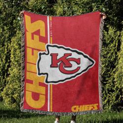 NFL Kansas City Chiefs Football Team Woven Tapestry Blanket Amazing Gift For Fans And Friends Home Decor KCCW25