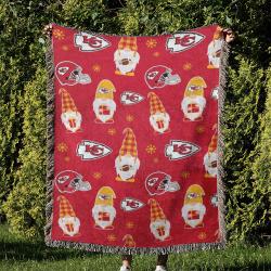 NFL Kansas City Chiefs Football Team Woven Tapestry Blanket Amazing Gift For Fans And Friends Home Decor KCCW46