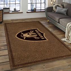 NFL Las Vegas Raiders Football Team Logo Sport Carpet Area Rug Home Decor Best Gift For Friends LVR60