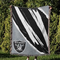 NFL Las Vegas Raiders Football Team Woven Tapestry Blanket Amazing Gift For Fans And Friends Home Decor LVRW17