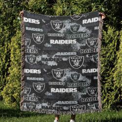NFL Las Vegas Raiders Football Team Woven Tapestry Blanket Amazing Gift For Fans And Friends Home Decor LVRW20
