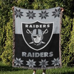 NFL Las Vegas Raiders Football Team Woven Tapestry Blanket Amazing Gift For Fans And Friends Home Decor LVRW22