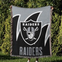 NFL Las Vegas Raiders Football Team Woven Tapestry Blanket Amazing Gift For Fans And Friends Home Decor LVRW44