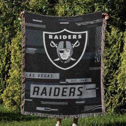 NFL Las Vegas Raiders Football Team Woven Tapestry Blanket Amazing Gift For Fans And Friends Home Decor LVRW51