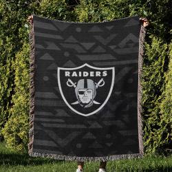 NFL Las Vegas Raiders Football Team Woven Tapestry Blanket Amazing Gift For Fans And Friends Home Decor LVRW52