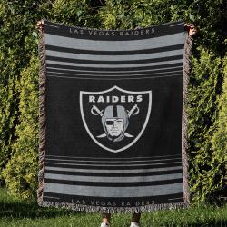 NFL Las Vegas Raiders Football Team Woven Tapestry Blanket Amazing Gift For Fans And Friends Home Decor LVRW53