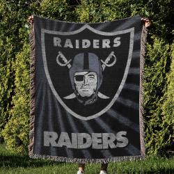 NFL Las Vegas Raiders Football Team Woven Tapestry Blanket Amazing Gift For Fans And Friends Home Decor LVRW55