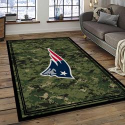 NFL New England Patriots Football Team Logo Sport Carpet Area Rug Home Decor Best Gift For Friends NEP43