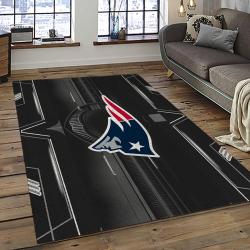 NFL New England Patriots Football Team Logo Sport Carpet Area Rug Home Decor Best Gift For Friends NEP49