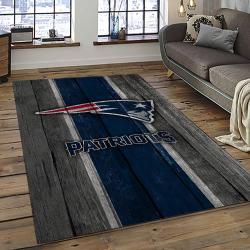 NFL New England Patriots Football Team Logo Sport Carpet Area Rug Home Decor Best Gift For Friends NEP50
