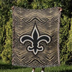 NFL New Orleans Saints Football Team Woven Tapestry Blanket Amazing Gift For Fans And Friends Home Decor NOW11