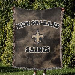 NFL New Orleans Saints Football Team Woven Tapestry Blanket Amazing Gift For Fans And Friends Home Decor NOW22